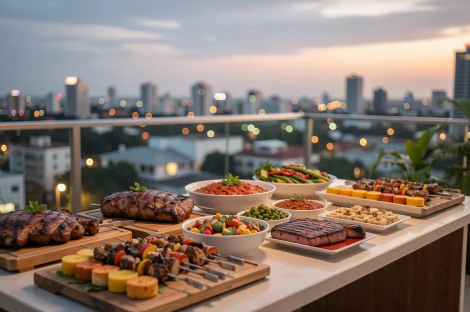 Buffet de churrasco de fim de ano em SP