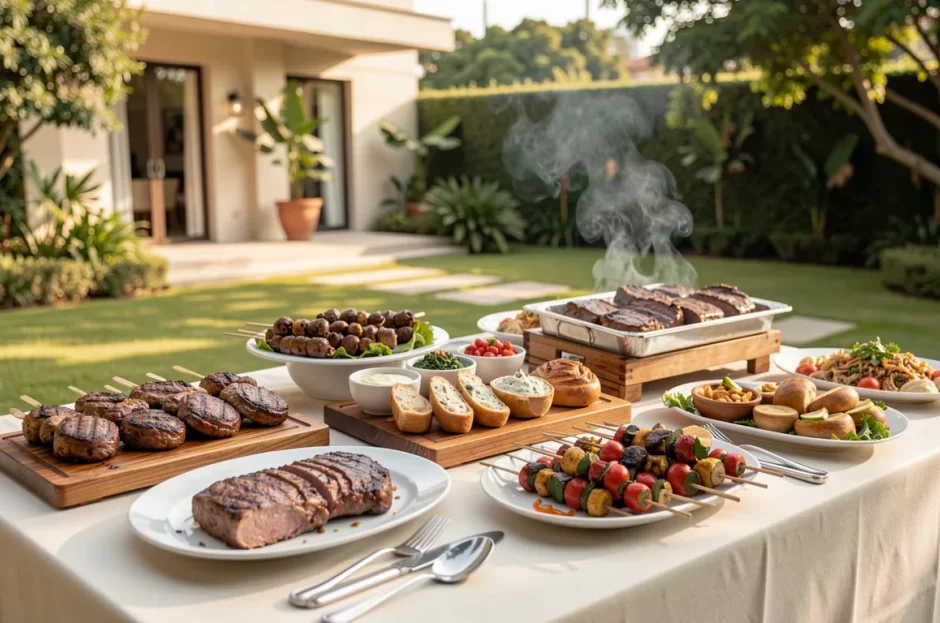 Buffet de churrasco em domicílio para eventos corporativos em SP
