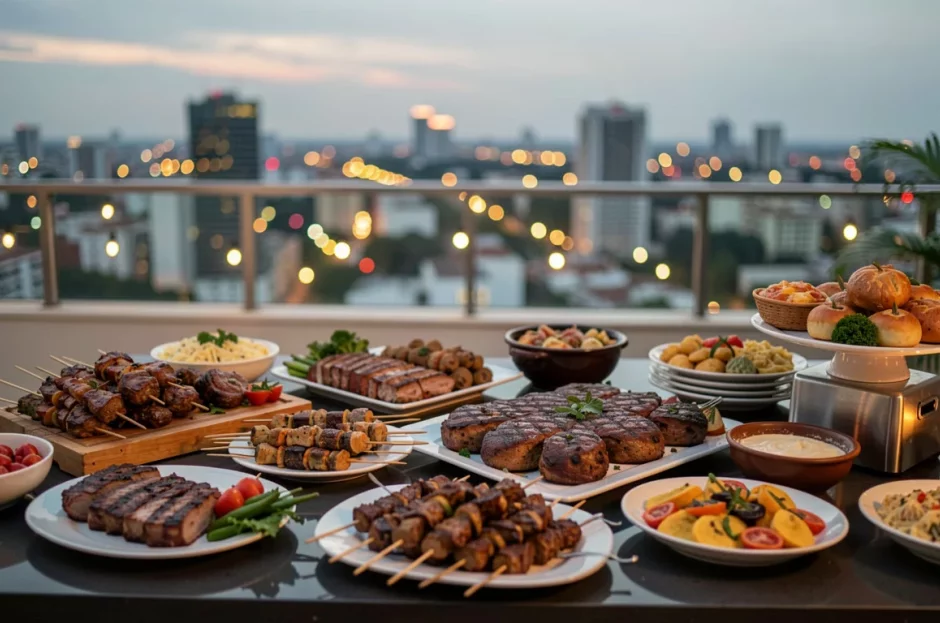 Buffet de churrasco para batizado em SP
