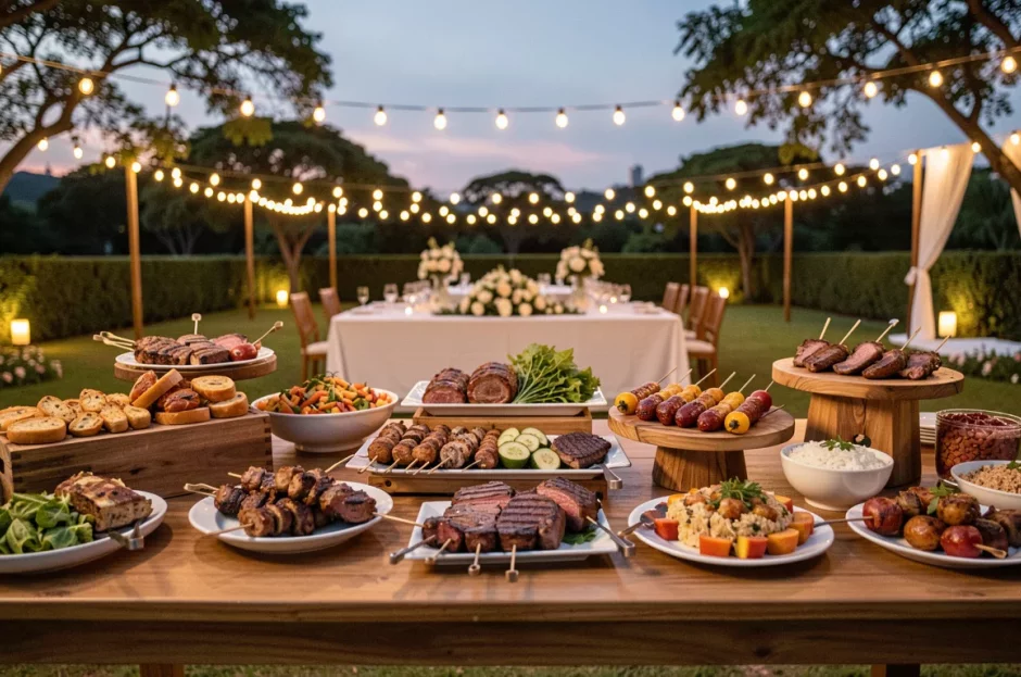 Buffet de churrasco para bodas em SP