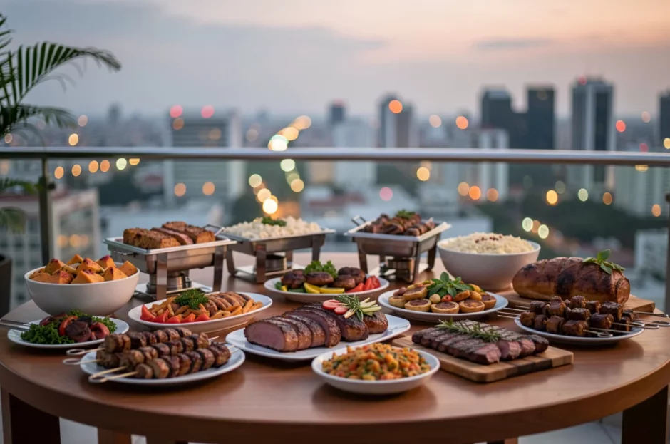 Buffet de churrasco para noivado em SP