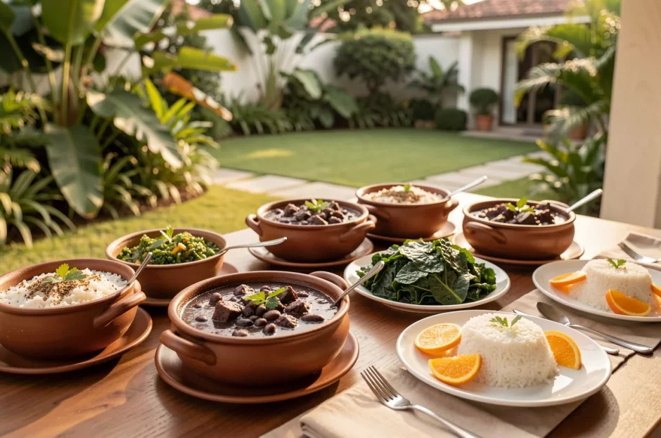 Buffet de feijoada em domicílio para reuniões de família em SP