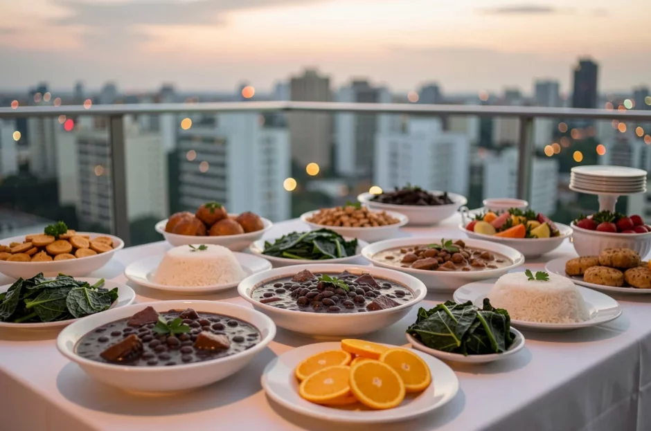 Onde contratar buffet de feijoada completa para aniversário em SP